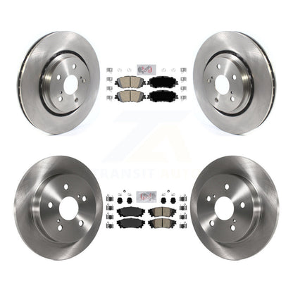 Kit de rotors de frein à plaquettes en céramique avant et arrière, pour Toyota Camry XSE 20 avec emballage TRD