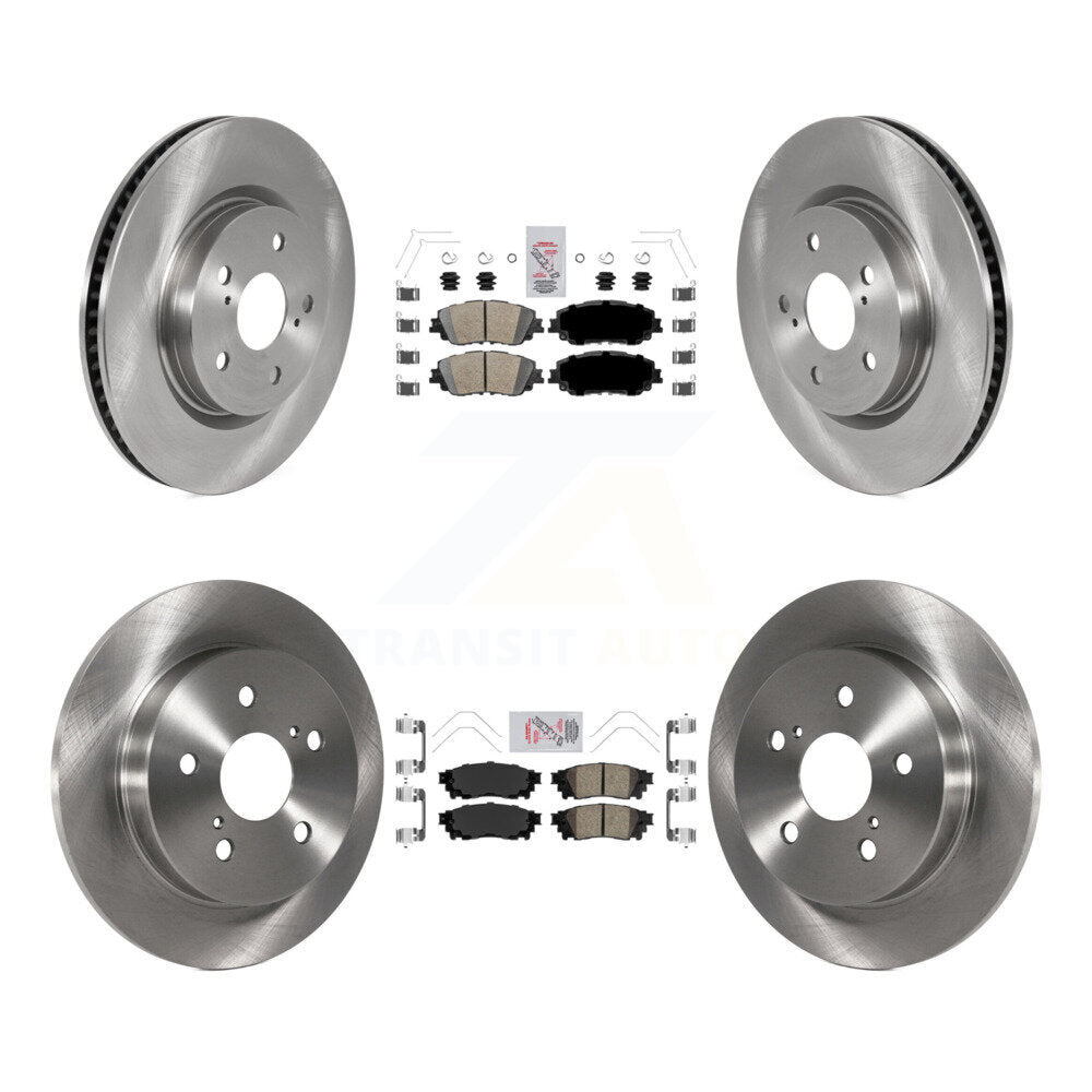Kit de Rotor de frein à plaquettes en céramique avant et arrière, pour Toyota RAV4 Camry Corolla Cross Lexu