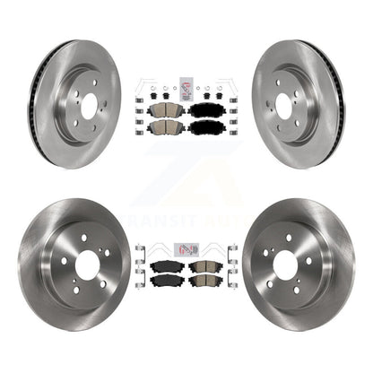 Kit de Rotor de frein à plaquettes en céramique avant et arrière, pour Toyota RAV4 Camry Corolla Cross Lexu