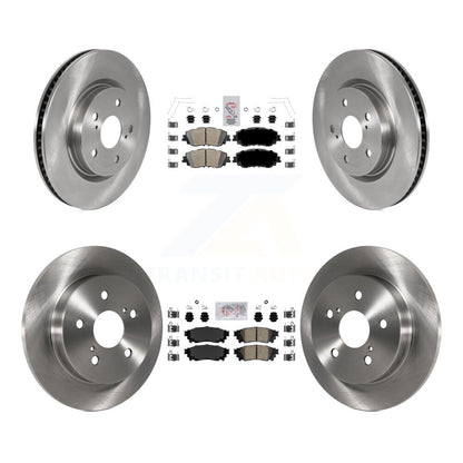 Kit de Rotor de frein à plaquettes en céramique avant et arrière, pour Toyota RAV4 Camry Corolla Cross Lexu