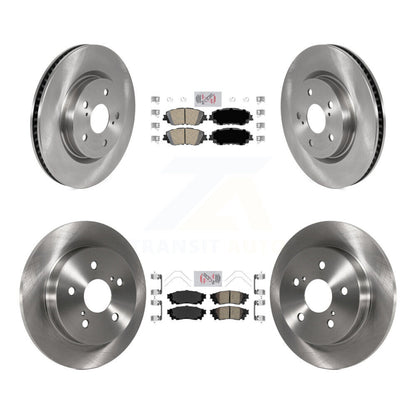 Kit de Rotor de frein à plaquettes en céramique avant et arrière, pour Toyota RAV4 Camry Corolla Cross Lexu