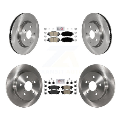 Kit de Rotor de frein à plaquettes en céramique avant et arrière, pour Toyota RAV4 Camry Corolla Cross Lexu
