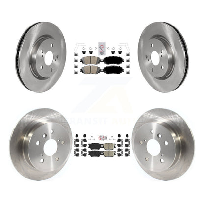 Kit de plaquettes en céramique et de rotors de frein à disque avant et arrière, pour Toyota Camry K8A-103171