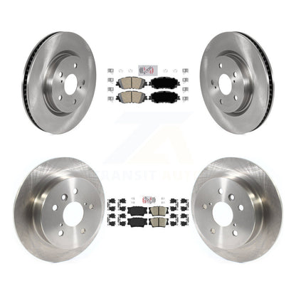 Kit de plaquettes en céramique et de rotors de frein à disque avant et arrière, pour Toyota Camry K8A-103174