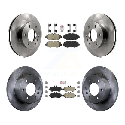 Kit de plaquettes semi-métalliques avant et arrière et rotor de frein pour Sprinter 2500 Mercedes-Ben
