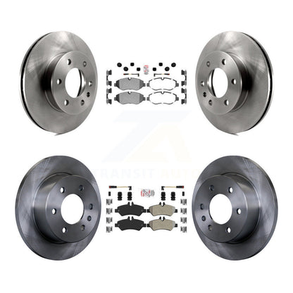 Kit de plaquettes semi-métalliques avant et arrière et rotor de frein pour Sprinter 2500 Mercedes-Ben