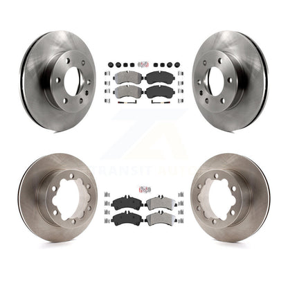 Kit de plaquettes semi-métalliques avant et arrière et rotor de frein pour Sprinter 3500 Mercedes-Ben