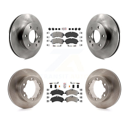 Kit de plaquettes semi-métalliques avant et arrière et rotor de frein pour Sprinter 3500 Mercedes-Ben