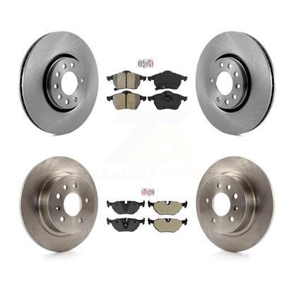 Kit de plaquettes semi-métalliques avant et arrière et disques de frein pour Saab 9-5 K8A-103192