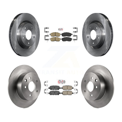 Kit de plaquettes en céramique et de rotors de frein à disque avant et arrière, pour Nissan Altima 2007 – 2009