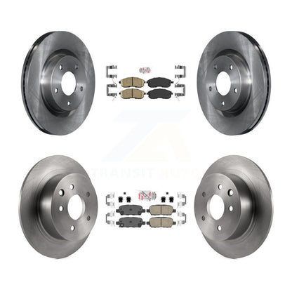 Kit de plaquettes en céramique et de rotors de frein à disque avant et arrière, pour Nissan Altima 2007 – 2009