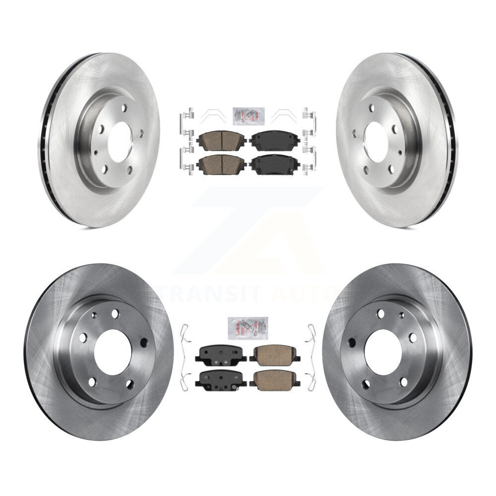 Kit de plaquettes en céramique et de disques de frein avant et arrière, pour Mazda 3 Sport AWD