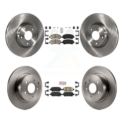 Kit de plaquettes en céramique et de disques de frein avant et arrière, pour Nissan Maxima K8A-103211