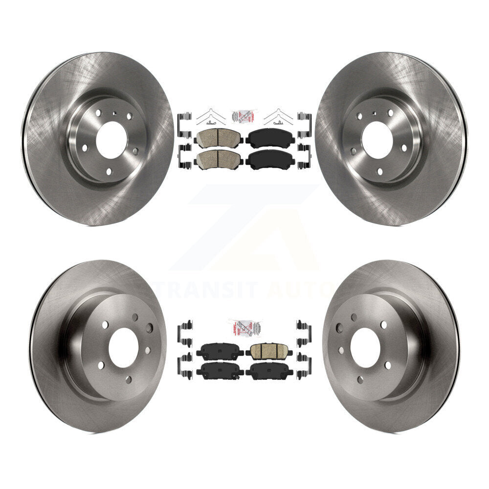 Kit de plaquettes en céramique et de disques de frein avant et arrière, pour Nissan Maxima K8A-103213