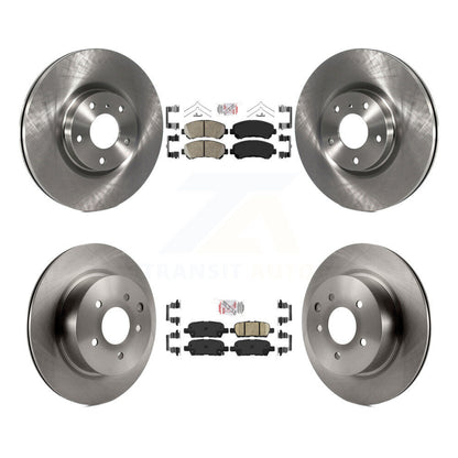 Kit de plaquettes en céramique et de disques de frein avant et arrière, pour Nissan Maxima K8A-103213