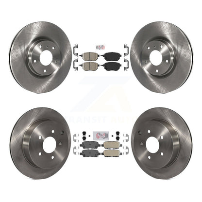 Kit de plaquettes en céramique et de rotors de frein à disque avant et arrière, pour Nissan Murano K8A-103232