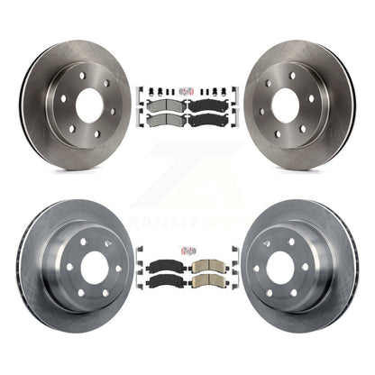 Kit de Rotor de frein à plaquettes en céramique, semi-métallique, avant et arrière, pour Chevrolet Avalanche GM
