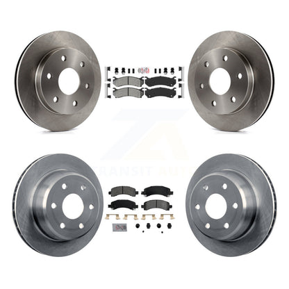Kit de Rotor de frein à plaquettes semi-métalliques avant et arrière, pour Chevrolet Avalanche 1500 GMC X