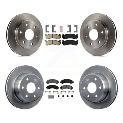 Kit de Rotor de frein à plaquettes semi-métalliques avant et arrière en céramique, pour Chevrolet Avalanche GM