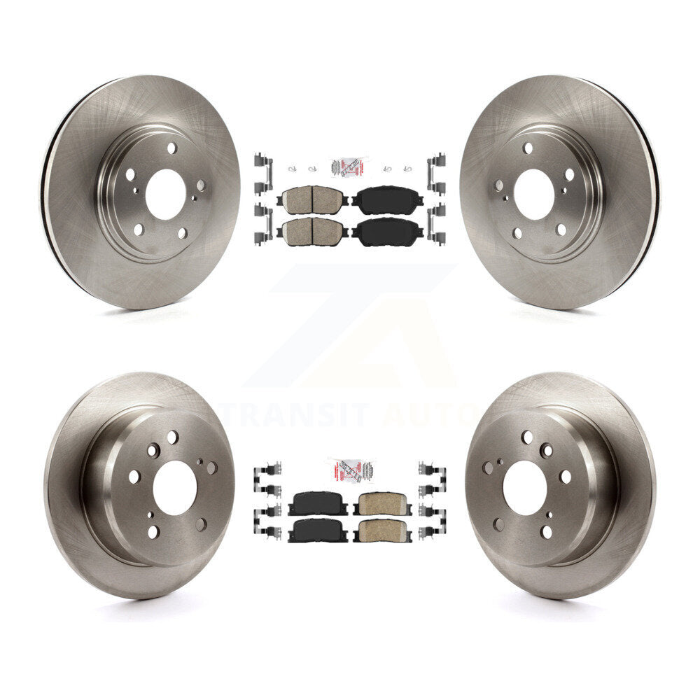 Kit de plaquettes en céramique et de rotors de frein à disque avant et arrière, pour Lexus ES330 2004 – 2006