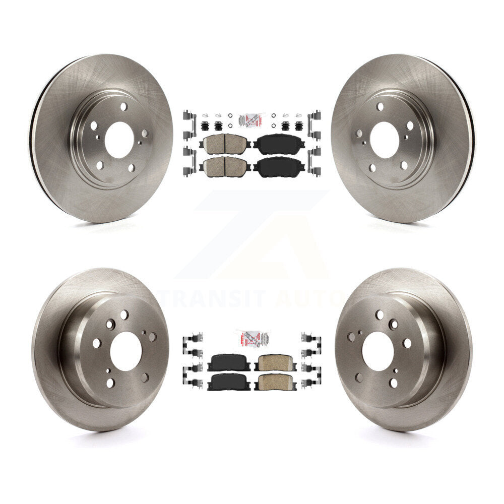 Kit de plaquettes en céramique et de rotors de frein à disque avant et arrière, pour Lexus ES330 2004 – 2006
