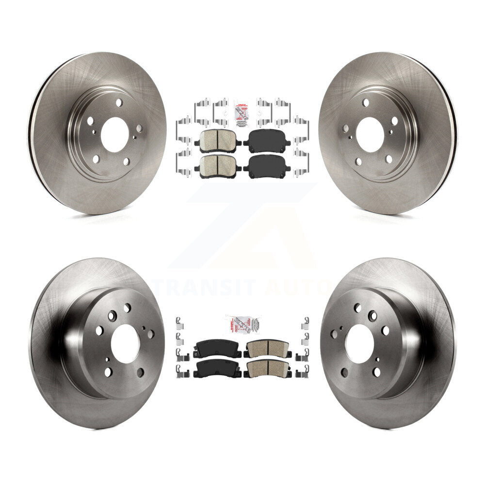 Kit de plaquettes en céramique et de rotors de frein à disque avant et arrière, pour Lexus RX300 FWD 1999 – 2001