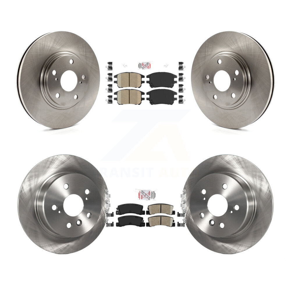 Kit de plaquettes en céramique et de rotors de frein à disque avant et arrière, pour Lexus RX300 AWD 2002 – 2003