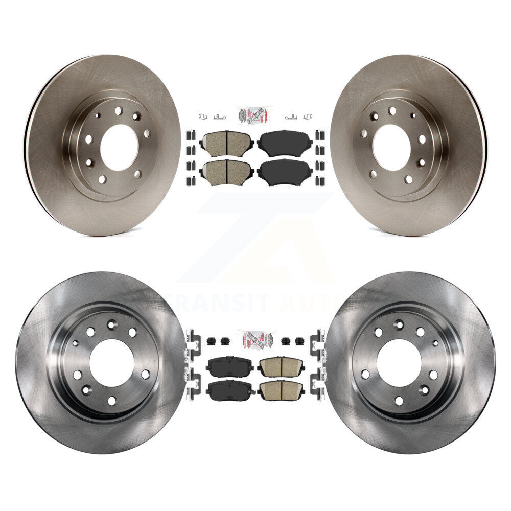 Kit de plaquettes en céramique et de rotors de frein à disque avant et arrière, pour Mazda MX-5 Miat 2006 – 2015