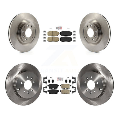 Kit de plaquettes en céramique et de rotors de frein à disque avant et arrière, pour Mazda CX-9 2007 – 2015