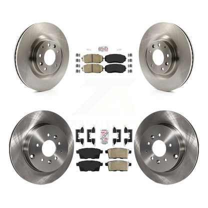 Kit de plaquettes en céramique et de rotors de frein à disque avant et arrière, pour Mazda CX-9 2007 – 2015