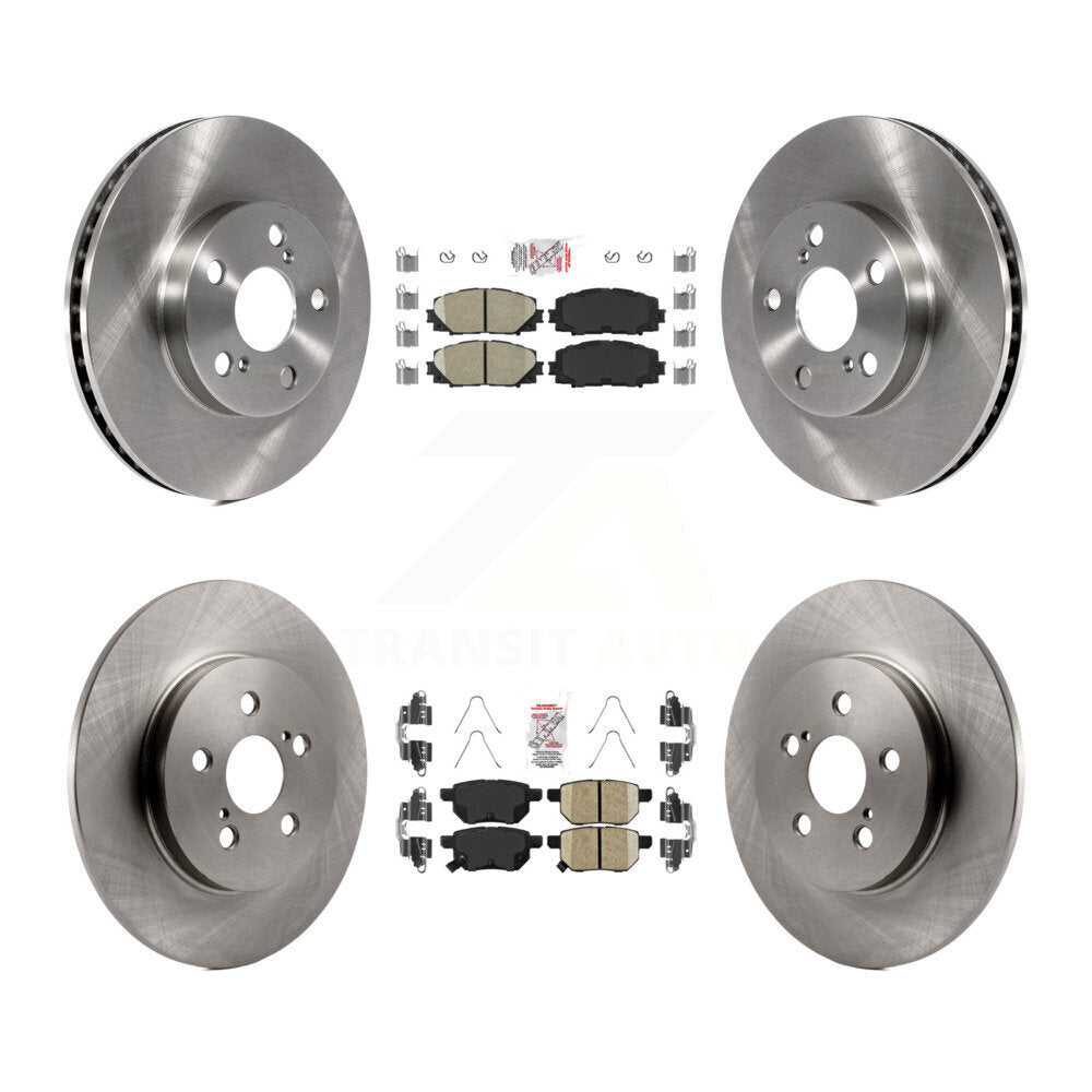 Kit de plaquettes en céramique et de disques de frein avant et arrière, pour Lexus CT200h K8A-103268