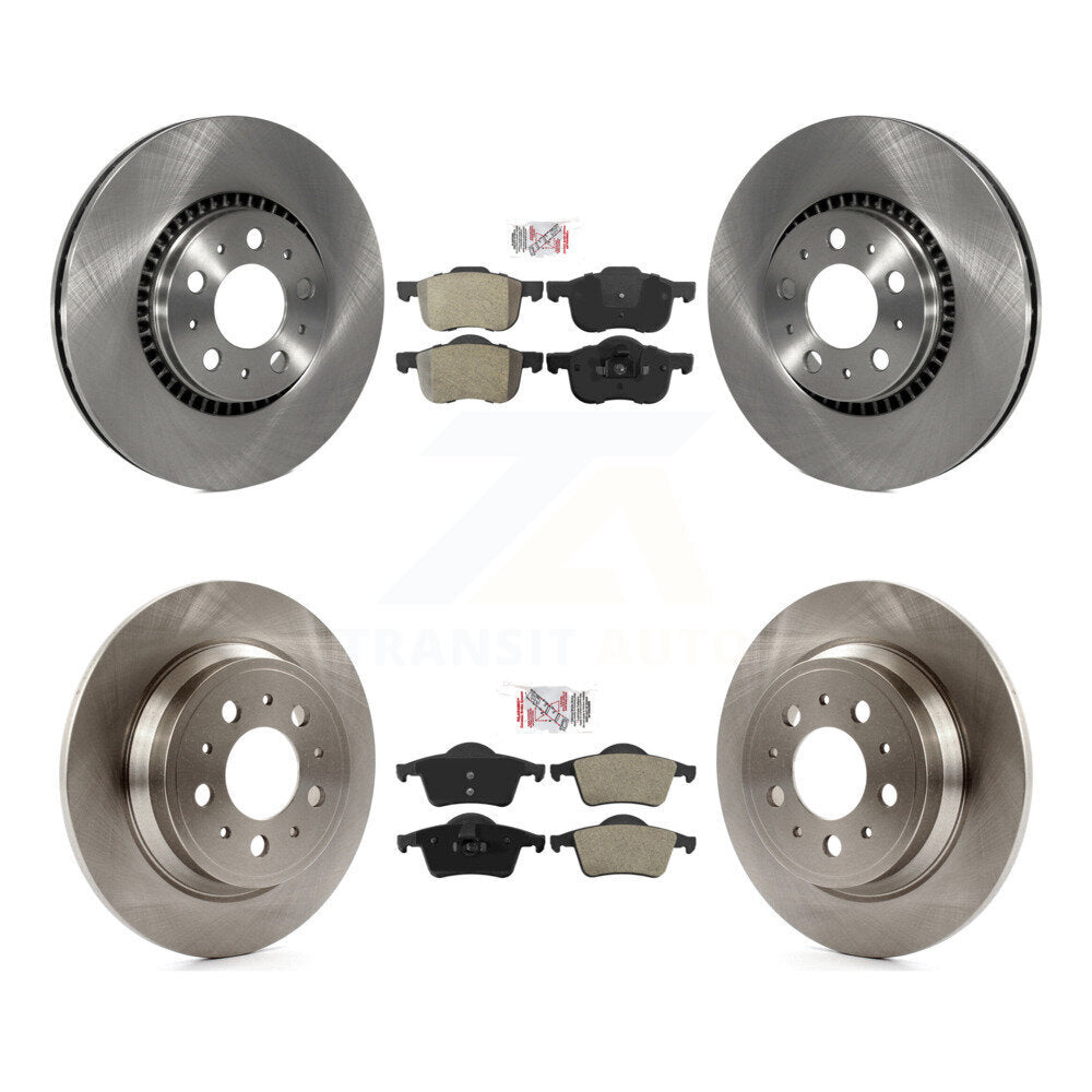 Kit de plaquettes semi-métalliques avant et arrière et Rotor de frein à disque, pour Volvo S60 XC70 V70 S8