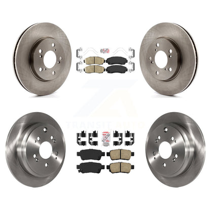 Kit de plaquettes en céramique et de rotors de frein à disque avant et arrière, pour Honda Odyssey 2005 – 2010