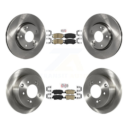 Kit de plaquettes en céramique et de rotors de frein à disque avant et arrière, pour Kia Soul 2012 – 2013
