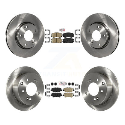 Kit de plaquettes en céramique et de rotors de frein à disque avant et arrière, pour Kia Soul 2012 – 2013