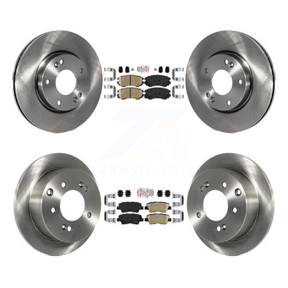 Kit de plaquettes en céramique et de rotors de frein à disque avant et arrière, pour Kia Soul 2012 – 2013