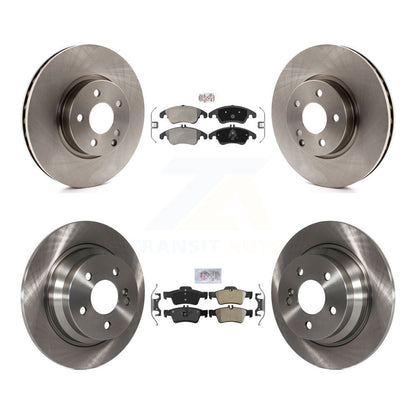 Kit de plaquettes semi-métalliques avant et arrière et disques de frein pour Mercedes-Benz E250