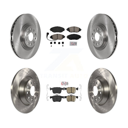 Kit de rotors de frein à disque avec plaquettes en céramique avant et arrière, pour Volkswagen Jetta 2019 2.0 – 2021