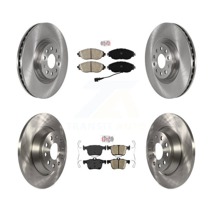 Kit de rotors de frein à disque avec plaquettes en céramique avant et arrière, pour Volkswagen Jetta 2019 2.0 – 2021