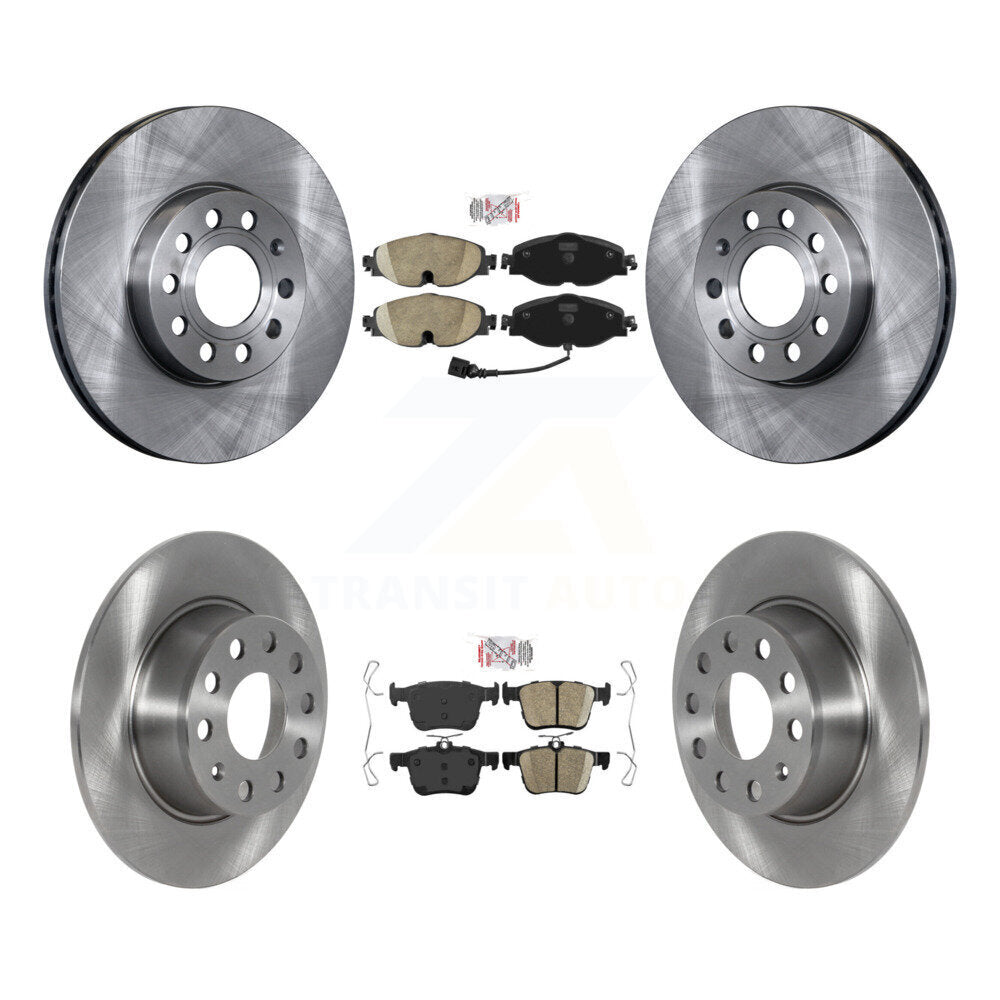 Kit de plaquettes en céramique et de disques de frein avant et arrière, pour Volkswagen Jetta Taos