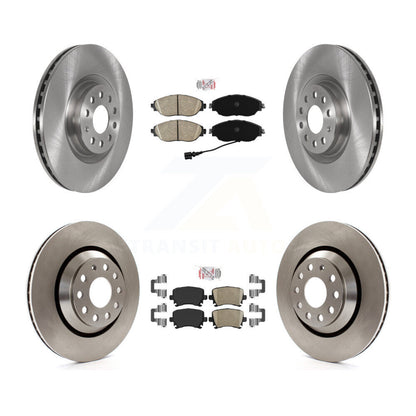 Kit de plaquettes en céramique et de disques de frein avant et arrière, pour Volkswagen GTI K8A-103319