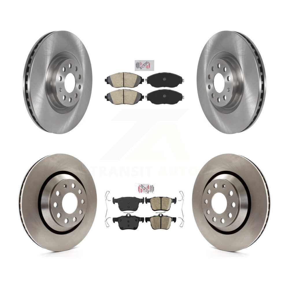Kit de plaquettes en céramique et Rotor de frein avant et arrière, pour Audi Q3 Volkswagen Golf R Arteon S