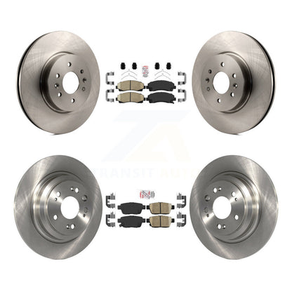 Kit de plaquettes en céramique et de rotors de frein à disque avant et arrière, pour Acura TL 2009 – 2014