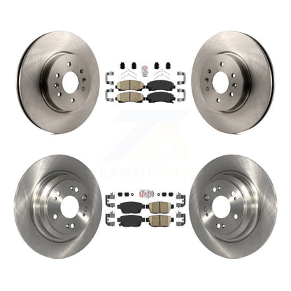Kit de plaquettes en céramique et de rotors de frein à disque avant et arrière, pour Acura TL 2009 – 2014