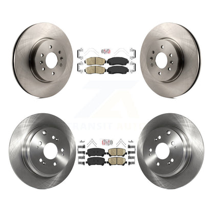 Kit de plaquettes en céramique et de rotors de frein à disque avant et arrière, pour Honda Odyssey 2011 – 2014