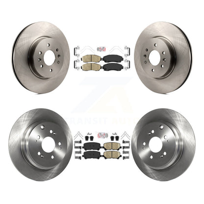 Kit de plaquettes en céramique et de rotors de frein à disque avant et arrière, pour Honda Odyssey 2011 – 2014