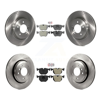 Kit de plaquettes semi-métalliques avant et arrière et disques de frein, pour BMW 330Ci 330i 330x