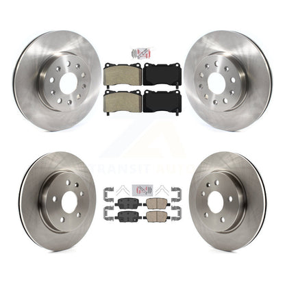 Kit de plaquettes de frein et de rotors de frein en céramique, semi-métalliques avant et arrière, pour Chevrolet Camaro CT