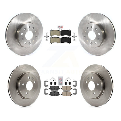 Kit de plaquettes de frein et de rotors de frein en céramique, semi-métalliques avant et arrière, pour Chevrolet Camaro CT