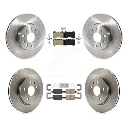 Kit de plaquettes de frein et de rotors de frein en céramique, semi-métalliques avant et arrière, pour Chevrolet Camaro CT